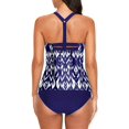 thumbnail image 4 of Womens Striped Print Racerback Tankini Swim Top No Bottom, 4 of 4