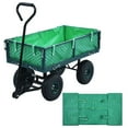 thumbnail image 2 of vidaXL Garden Cart Liner 600 lb Capacity Garden Wagon with Weather Resistant Fabric, 2 of 25