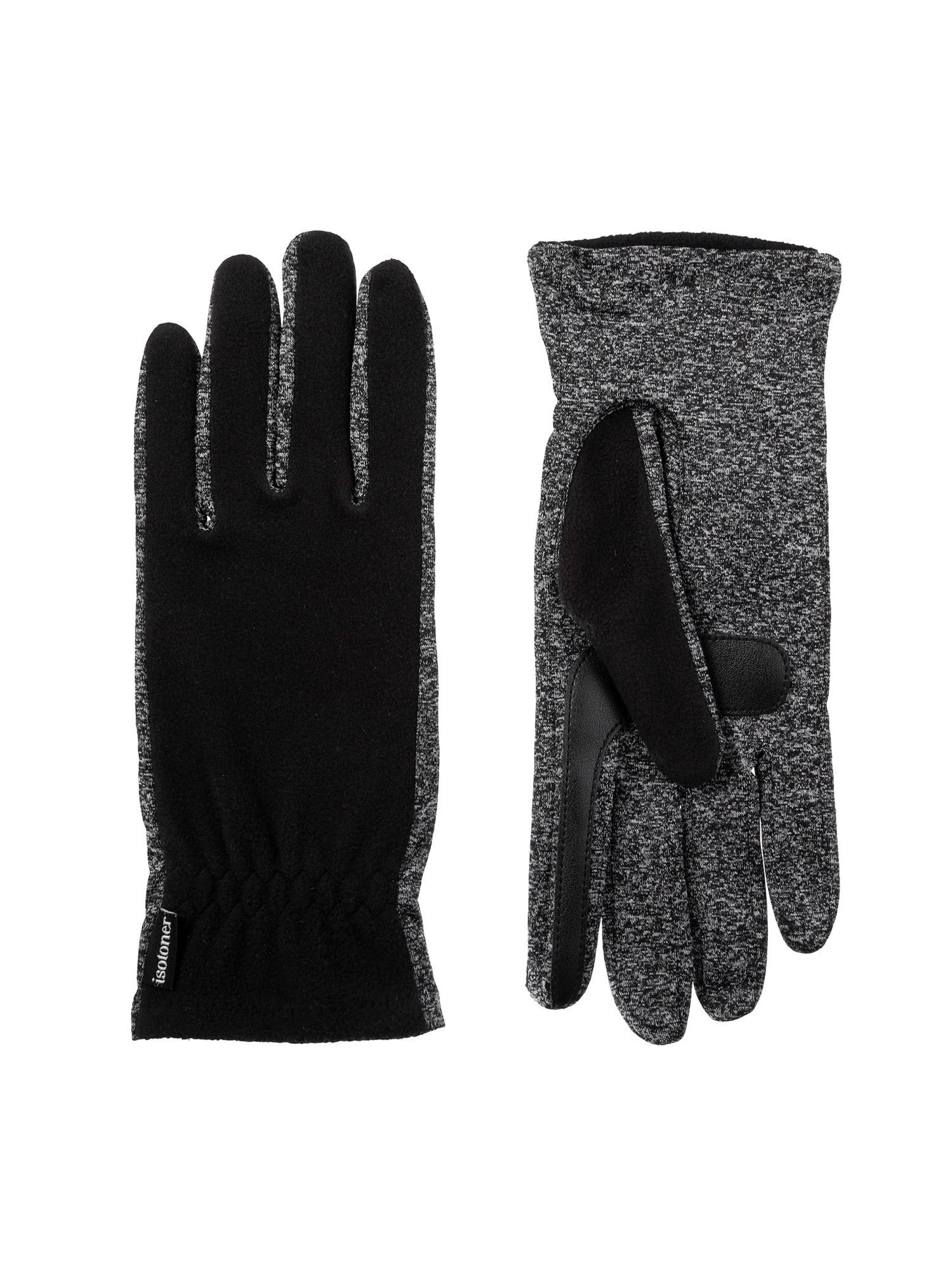 Isotoner Women's smartDRI Fleece and Spandex Stretch Glove with ...