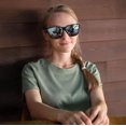 thumbnail image 2 of FEISEDY Polarized Sunglasses Fit Over Glasses Women, Fit over Glasses Sunglasses for Driving UV400 Protection B0250, 2 of 16