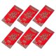 thumbnail image 1 of Sobre rojo de boda con patrón de personaje de papel, duradero, con bolsillo de la suerte, para Festival, 6 uds., 1 of 5