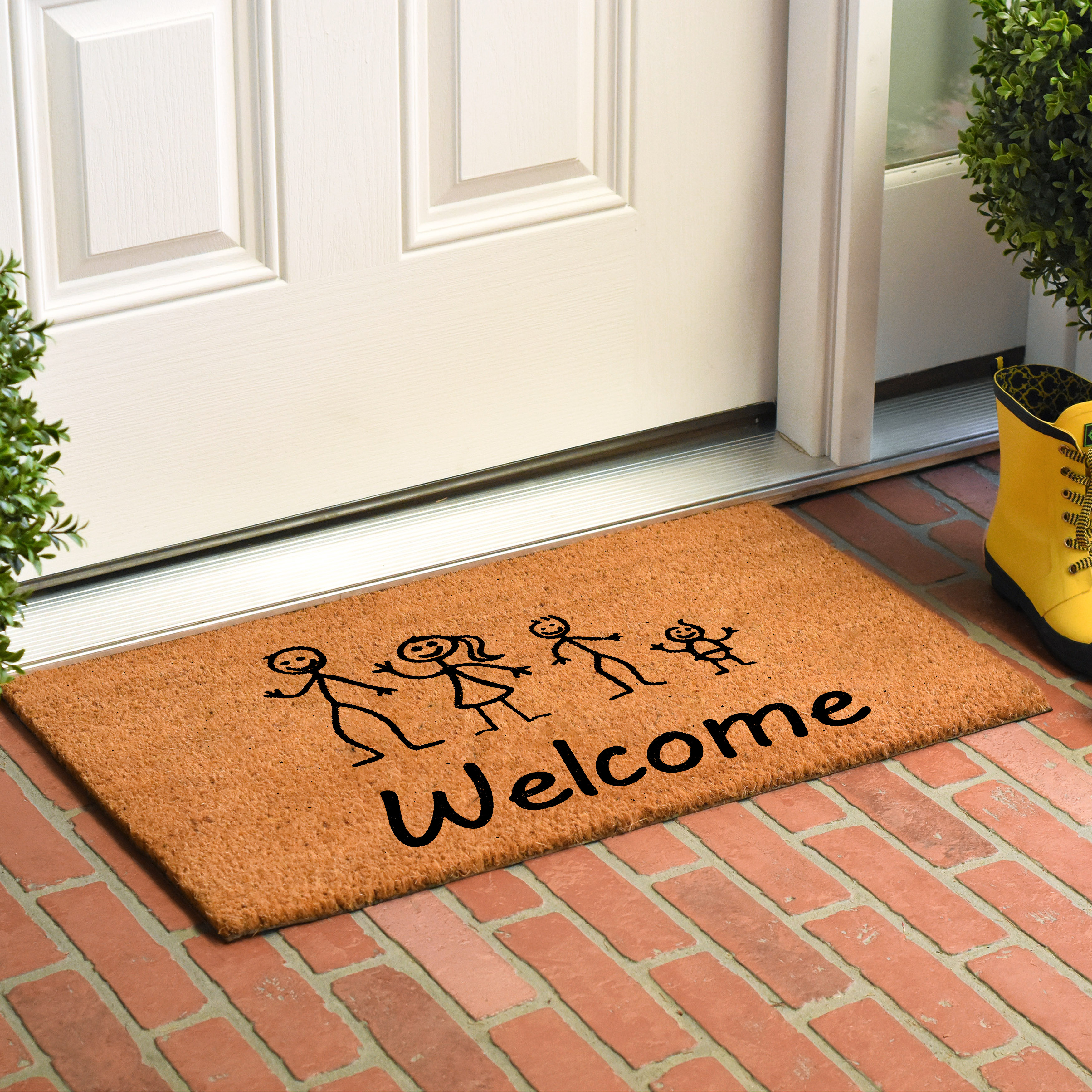 Stick Family Doormat