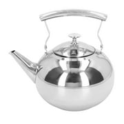 Stainless Steel Teapot Tea Kettle with Removable Filter High Temperature Resistance Coffee Server Table Serving Pot for Home Hotel Restaurant 2L