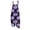 01#Dark Purple, variant on Women Halloween Pattern Print Bib Overalls Loose Fit Cotton Linen Jumpsuit Casual Sleeveless Suspender Pants Fall Festival Costume Outfits 2XL