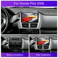 thumbnail image 3 of iSpchen 9" Android 13 Car Radio Stereo, Honda Pilot 2006-2008, Bluetooth, GPS Navigation, Black, 3 of 13