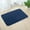 Blue, variant on Mecorevxz Memory Foam Bath Mat, 24" x 16", Thick Soft and Non-Slip Bathroom Rugs,Water Absorbent and Machine Washable Bath Rug for Bathroom, Shower,and Tub,Gray