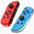 thumbnail image 1 of Mandos Joy-Con inalámbricos para todas las versiones de Switch, Bluetooth 5.2, con vibración e iluminación RGB, 1 of 6