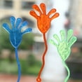 thumbnail image 2 of 50PCS Sticky Hands Elastic Sticky Palms Assorted Multi Color Stretchy Wacky Fingers Toddlers Relieve Stress Fun Toy, 2 of 9