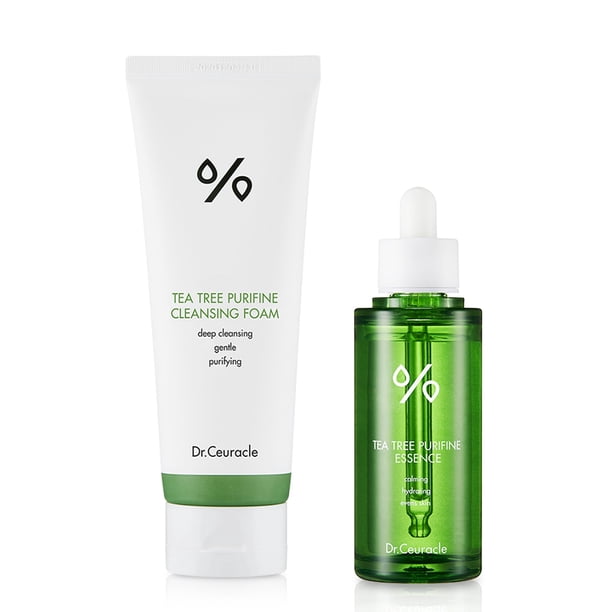 Espuma limpiadora purifina con esencia de árbol de té Dr. Ceuracle de Skincare
