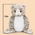 thumbnail image 3 of Cute Black Cat Stuffed Animal Doll - Creative Hand Magnetic Hug Cat Plush Soft Plush Toy Kitten Birthday Gift, 3 of 4