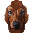 thumbnail image 3 of Lotusprinthandmade Dachshund Hoodie 3D (Lightweight) S-5XL Multicolor, 3 of 5