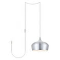 thumbnail image 1 of Living District LDPG2003BN Nora 1 Light Plug-In Pendant, Burnished Nickel, 1 of 4