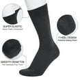 thumbnail image 4 of MD FootThera Men's Bamboo Dress Socks 4 Pack Crew Business Sock, 4 of 7