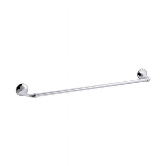 Kohler Elliston 24" Towel Bar, Polished Chrome
