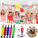 thumbnail image 1 of Inflador de Globos Portátil con Bomba Manual | Bomba de Aire Manual para Globos, Pelotas de Yoga y Flotadores | Diseño Compacto de Abs de 17,5 Cm para Fiestas, Bodas y Eventos, 1 of 2