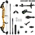 thumbnail image 3 of Sanlida Archery 37" Hero 10 Ⅱ Flagship Top of The Line Target Compound Bow Kit with Accessories for Competition&Professional Archers, 40-50&50-60Lbs, Draw Length 24"-31.5",Limited Life-time Warranty, 3 of 6