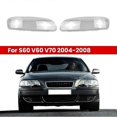 thumbnail image 5 of For Volvo S60 V60 V70 2004-2008 Car Front Headlight Cover Headlamp Lampshade Lampcover Head Lamp Light Covers Shell, 5 of 5