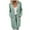 Mint Green, variant on AOOCHASLIY 2023 Women Tops New Casual Women's Knitwear Fall and Winter Long Dough Twists Sweater Button Cardigan Coat