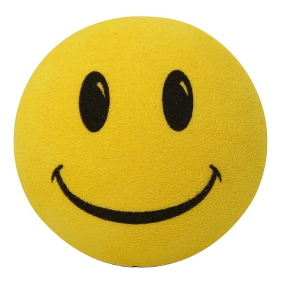HappyBalls The Original Yellow Happy Smiley Antenna Ball Topper Car Accessory - Fits Thin Style Antenna