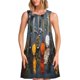 thumbnail image 1 of Disketp Various Herbs And Spices In Spoons para Vestido sin Mangas para Mujeres, Vestidos de Verano para Mujeres, Casual y Holgado para la Playa, 1 of 7