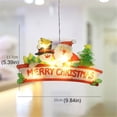 thumbnail image 2 of decor hanging lights,Christmas String Lights LED Christmas Decorations Santa Christmas Tree decor hanging,Red, 2 of 3