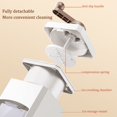 thumbnail image 3 of CHOK Hand Shaved Ice Machine Manual Fruit Machine HouseholdIce ShaverSmall Ice Crusher  Must Have Household Items, 3 of 7