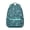 Greenish-blue-21, variant on Vintage Botanical Flower Students Backpack Lightweight, Fashion School Bag with Rustic Floral Design for Student and Student
