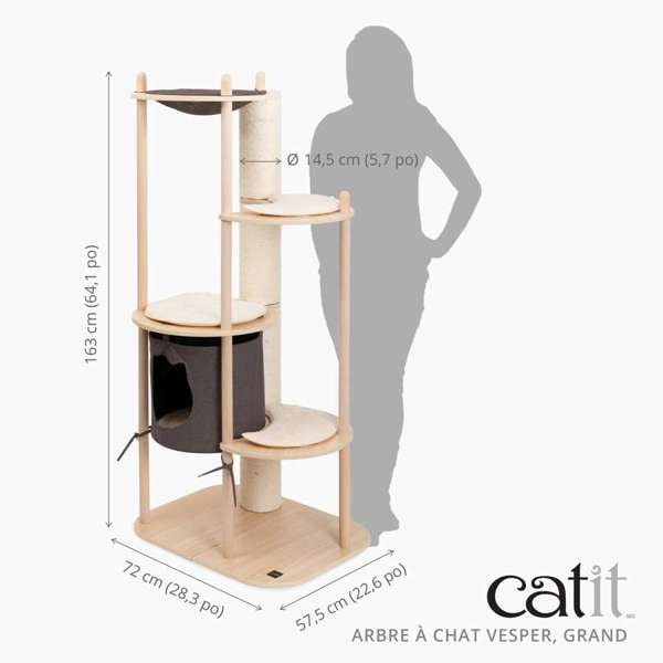 Catit Vesper Cat Treehouse Furniture Large