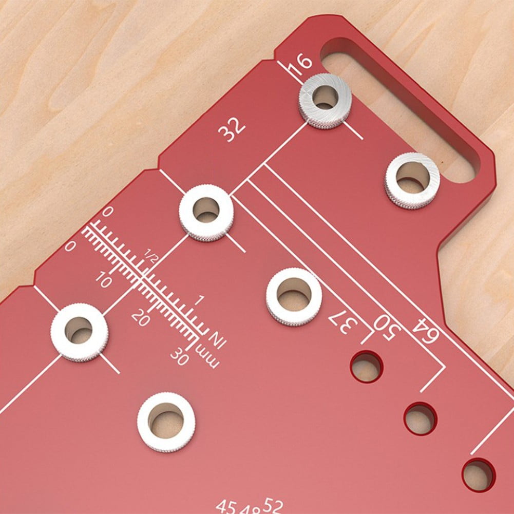 Shelf Pin Gauge Drilling Guide Template System Holes Jig Hinge Puncher Locator Type B