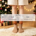 thumbnail image 3 of Kilaqueen Womens Christmas Crew Socks with Knitted Applique, Festive Novelty Holiday Socks for Parties, Stockings and Cozy Outfits, 3 of 6