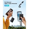 thumbnail image 6 of INIU Portable Charger, Smallest 22.5W 20000mAh PD Fast Charging Power Bank, Compatible with iPhone & Samsung, Black, 6 of 7