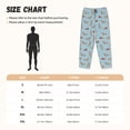 thumbnail image 3 of Balery Dachshund Dog Pantalones de pijama para mujer, pijamas ultraligeros, pantalones de estar por casa-Small, 3 of 6