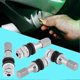 thumbnail image 2 of 10pcs TR43E Metal Car Truck Motorcycle Tubeless Tire Tyre Valve Stems with Dust Cap, 2 of 4