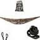 Castaway Travel Hammocks Double Camouflage Camping Hammock with 2 Tree Straps