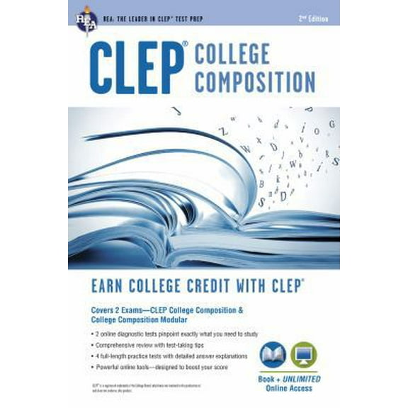 Pre-Owned Clep(r) College Composition 2nd Ed., Book   Online (Paperback) 0738611336 9780738611334
