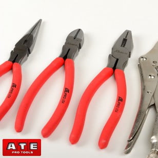 Mechanic Plier Set, 5pc, Forged