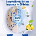 thumbnail image 3 of Automatic Toilet Bowl Cleaner, Toilet Gel Stamp, Toilet Freshener, Bathroom Essentials, Refreshing Scent, 16 Count (Pack of 1), 3 of 12