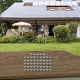 thumbnail image 2 of Cable Clamp Solar PV Cable Clips Photovoltaic 20/30/50/100pcs For Solar Mounting Frame PV Solar Cable Wire High Quality, 2 of 9