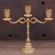 thumbnail image 5 of Candelabros de cristal chapado / Candelabros de 5 velas, para bodas, fiestas y cenas. 3 brazos- 22cm, 5 of 9