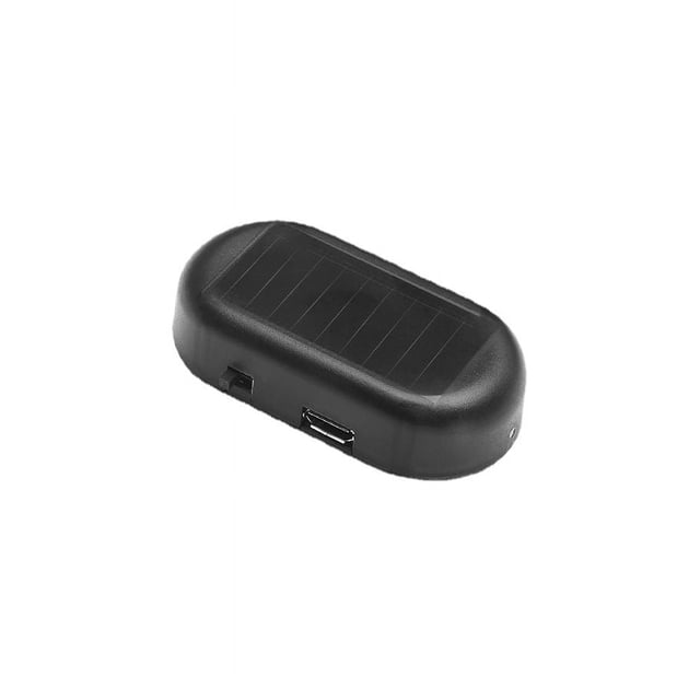 Lámpara antirrobo solar para coche, lámpara de advertencia de simulación, lámpara de flash, alarma, lámpara decorativa, lámpara de inducción LED para coche