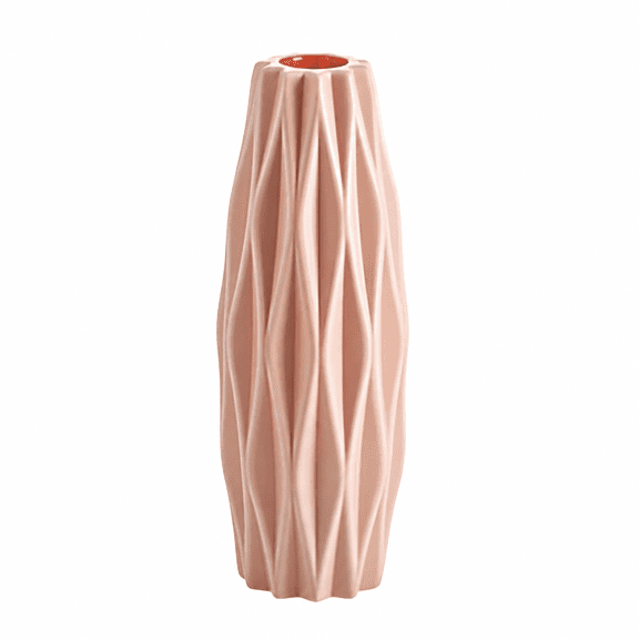 Florenta Tall Floor Vase,Large Vase,Decorative Flower Vases For Modern Home Decor Living Room Office Bedroom Kitchen Wedding Centerpieces Farmhouse Décor Pink.