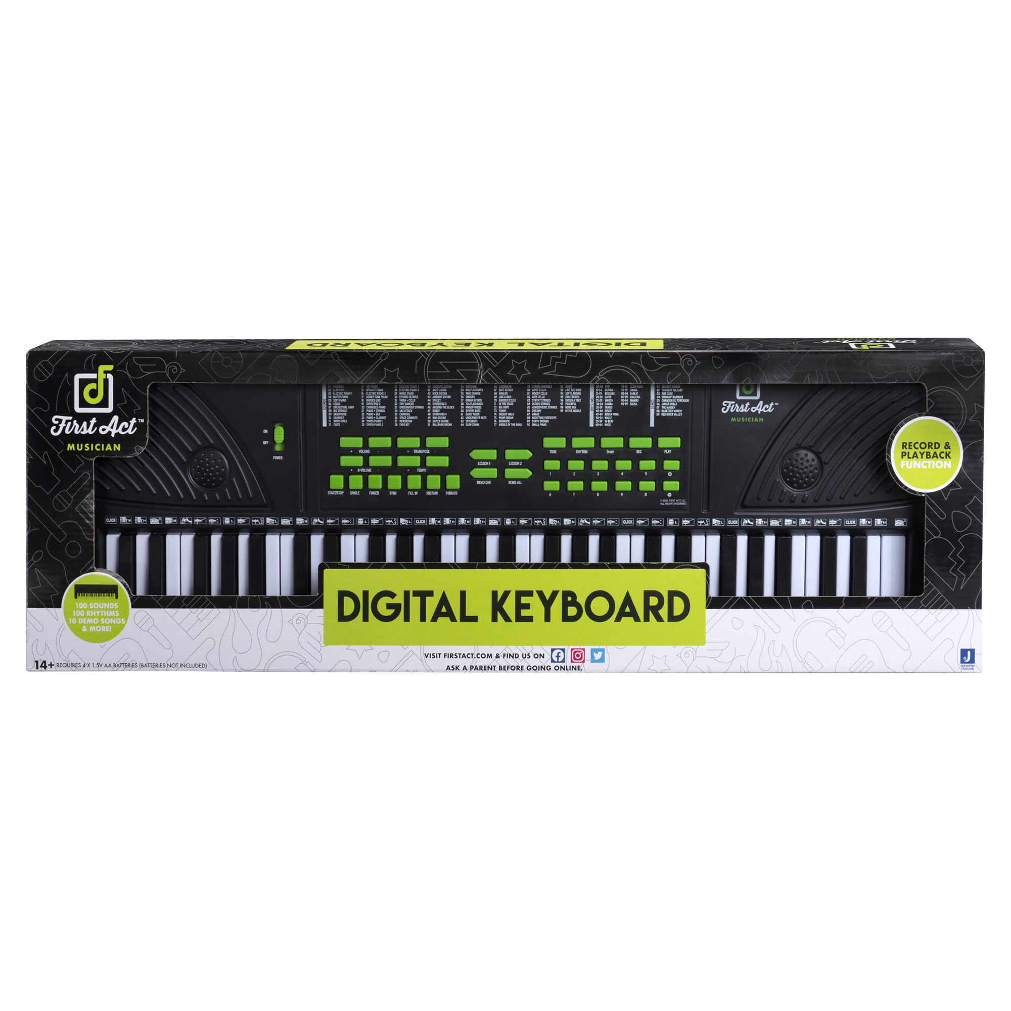 First Act Discovery 54 Key Digital Keyboard - image 2 of 9