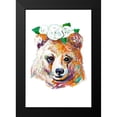 thumbnail image 2 of Beauchamp, Andy 11x14 Black Modern Framed Museum Art Print Titled - Bear with Flower Crown, 2 of 5
