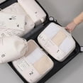 thumbnail image 4 of Bolsa de almacenamiento de viaje impermeable para el hogar, organizador de Cable de datos Digital con cremallera para ropa, zapatos, equipaje, Cubo de embalaje, bolsa ordenada, 4 of 4