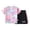 Pink, variant on Toddler Boys 2 Piece Outfits Short Sleeve Quick Drying Sportswear Color Top Shorts Outfits Sets Size 18-24 Months ,Blue