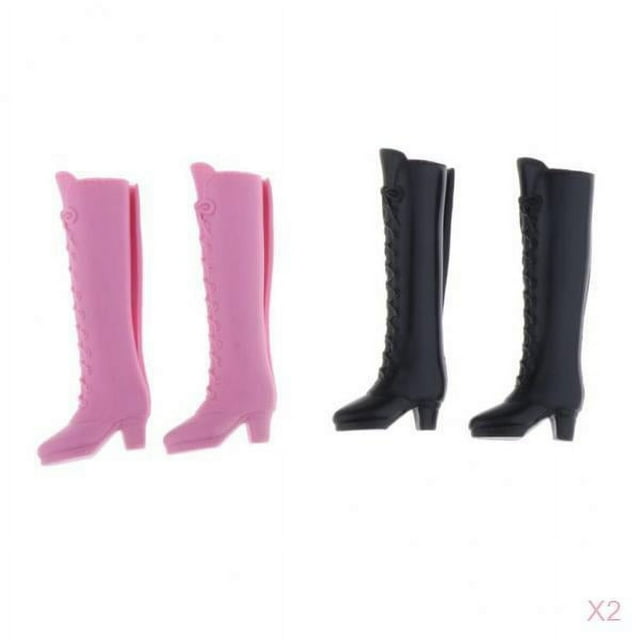 Zapatos De Arranque De 4 Pares De Mu?ecas Para 1/6 Blythe BJD Licca / Momoko / Azone Dress Sunnimix Ropa de arranque de muñeca de 11 pulgadas