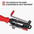 thumbnail image 3 of Mistaha Cage Clamp and Disassembly Pliers Set with Dust-proof Cover, Steel Construction, Red/Blue Handle Color, Random Dispatch - Handy Tube Clamp Tool Kit, 3 of 6