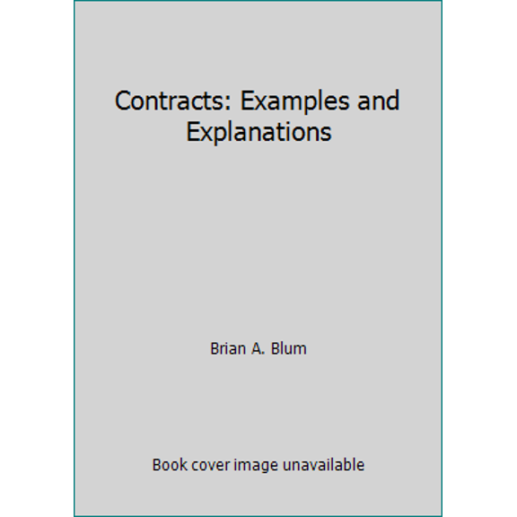 Pre-Owned Contracts: Examples and Explanations (Paperback) 1567066348 9781567066340