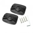 thumbnail image 1 of Tapa de depósito de líquido de frenos para motocicleta, 2 piezas, aleación de aluminio duradera, repuestos para C400x C400GT. Negro, 1 of 7