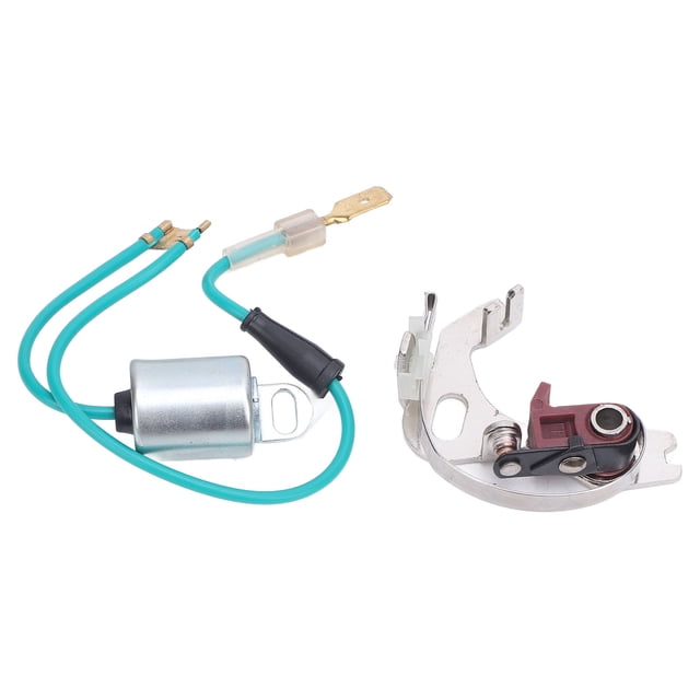 Ignition Distributor Points Set, Long Lifespan Easy To Use Professional Distributor Points and Condenser Set Precise Fit for Vehicle